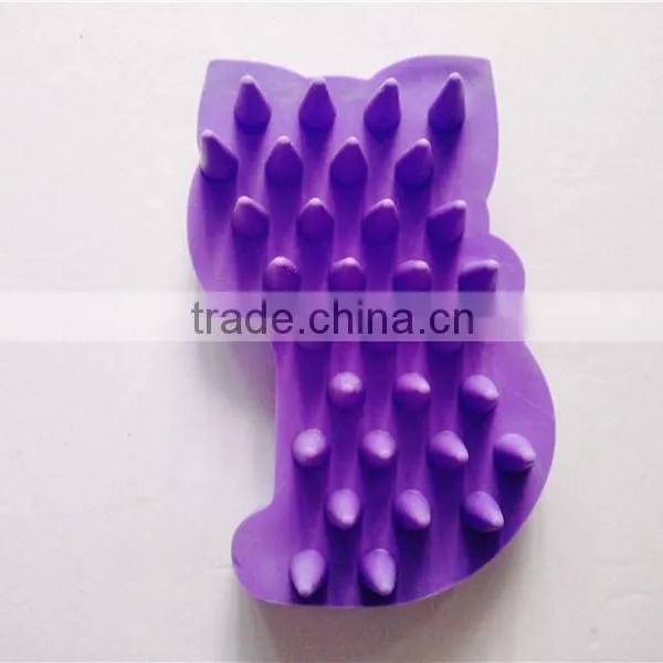 Pet Dog Cat Grooming Bath Massage Rakes Brush Puppy Hair Fur Comb Cleaner photo-4