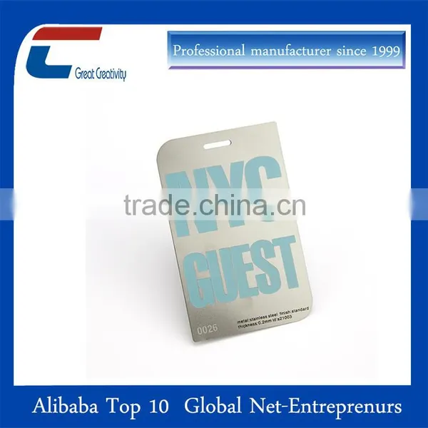OEM Logo Offset Printing Metal Card photo-3