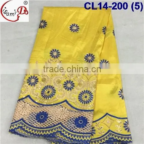 CL14-200 Top Sell Good Quality Nigerian George Lace Fabric,fashionable African George Lace Fabric photo-5