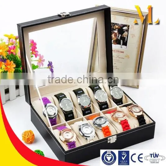 watch storage box Jewelry box man gifts black box
