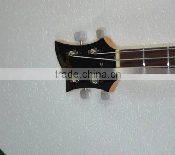Flamed Maple Top and Back Hofner Bass Guitar BB2 uk Flag Design Top Custom photo-3