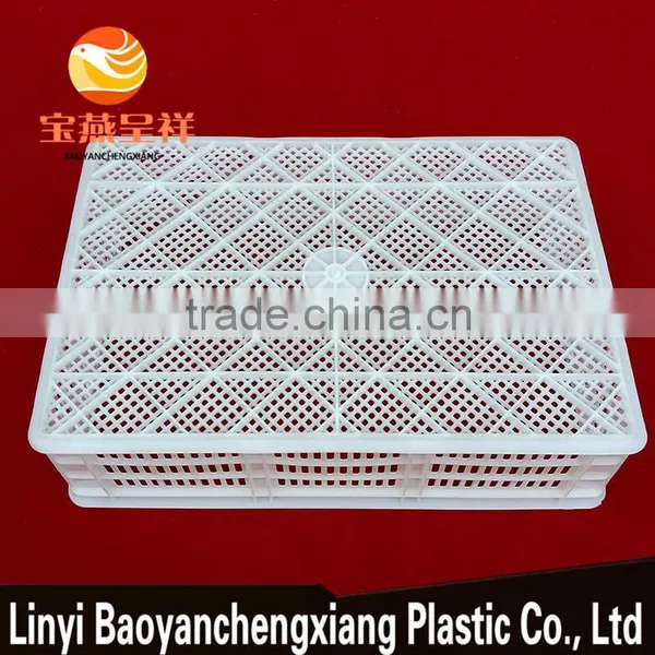 650x450x170mm Plastic Turnover Basket for Duckling Transportation photo-6