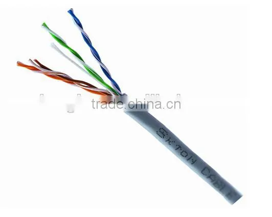 Cable Factory PVC Jacket Pure Copper Twisted Pair Cat 6 Networking Cable photo-5
