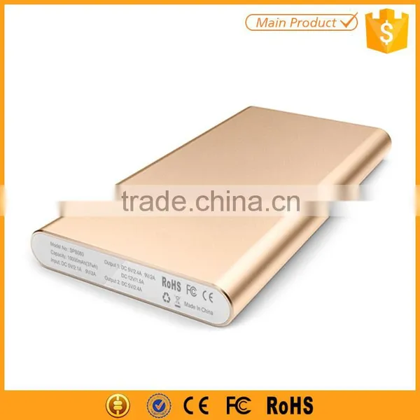 CE FCC ROHS Metal Materail Thin10000mah Qc3.0 Power Bank With Custom Logo photo-5