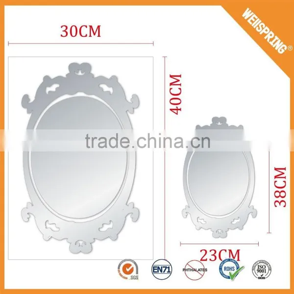 Famous Reflective Mirror Decoration Wall Sticker for Kitchen photo-2