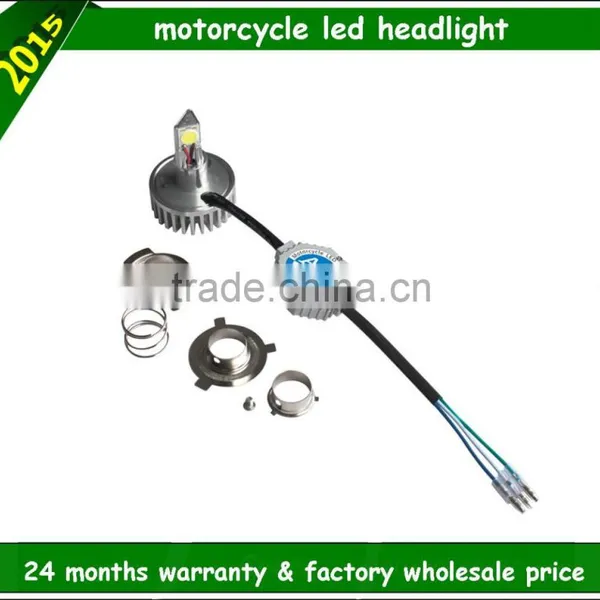 Factory Wholesale 4300k 5000k 6000k High Low Beam Universal Motorcycle Headlights