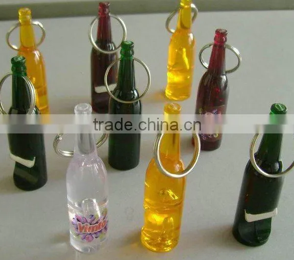 Acrylic Bottle Shape Bottle Opener