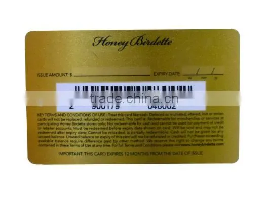 High Quality Customized Offset Printing PVC Loyalty Card With Barcode photo-4