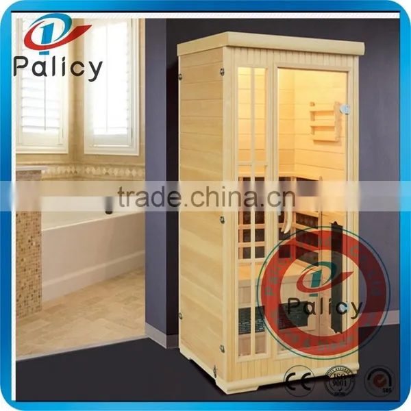 2 Person Home Use Hemlock Beauty Infrared Mini Sauna Room photo-3