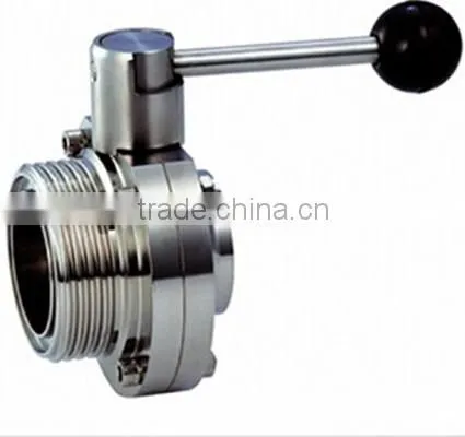 Single Weld and Single Thread Butterfly Valve