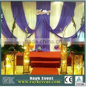 RK Backdrop Pipe and Drape for Wedding, Show, Events/ Decorative Pillars and Columns