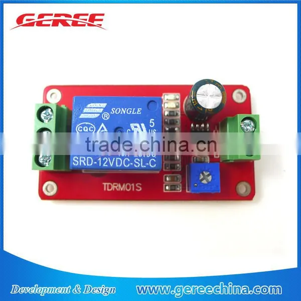 12V timer 0-20S delay switch NE555 module