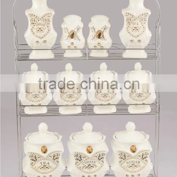 Ceramic Gift Popular Canister for Kitchen Ware