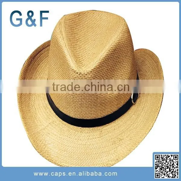 High Quality Custom Paper Panama Straw Hat For Sale photo-2