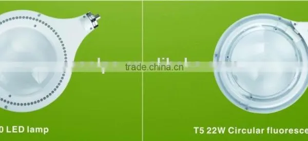 Adjustable 7 Inch Table Desktop Led Vertical Inspection Lamp Magnifier For Lab Foldable photo-2