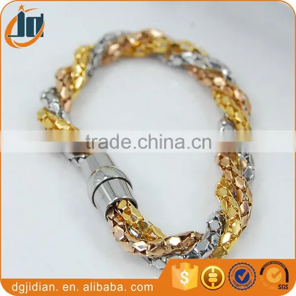 Stainless Steel Mesh Chain Bracelet photo-3