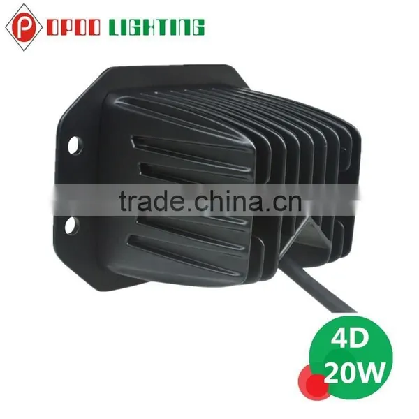 4D 20W Led Pod Light,Offroad 3" Osram 4D Led Pod Light photo-3