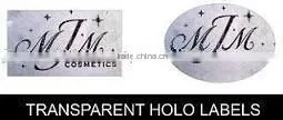 Transparent Holographic Labels
