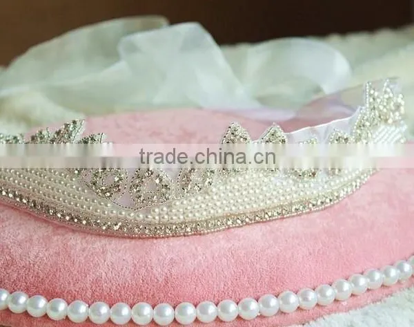 Crystal Beaded Wedding Accessories Rhinestone Wedding Dress Belt Bridal Sash photo-4