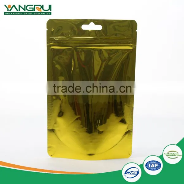 Customized Food Packaging Bag Stand up Zipper Pouch Transparent Laminated Aluminum Foil Clear Plastic Bag photo-3