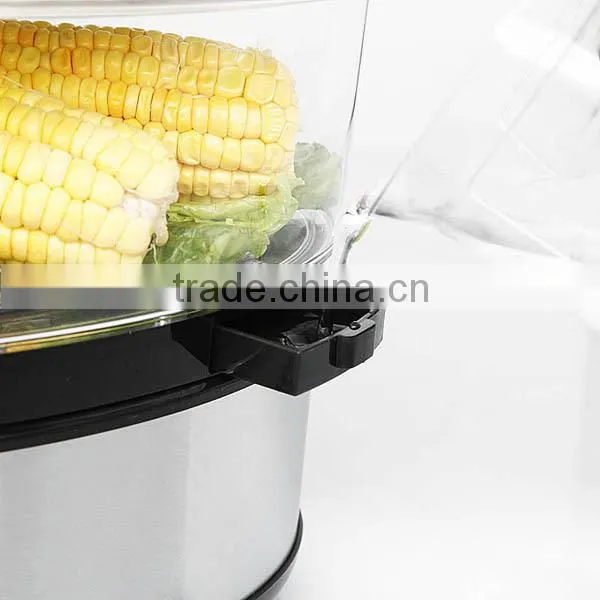 Home 3-layer Stainless Steel Electric Steamer XJ-10102 photo-6