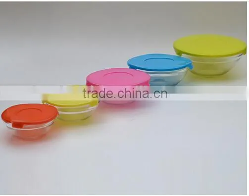 HOT SELLING 5 PIECES GLASS BOWL SET photo-4