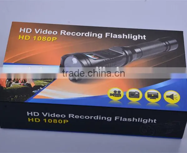 HD Video Recorder Flashlight With Strong Light / Low Light / SOS Function photo-5