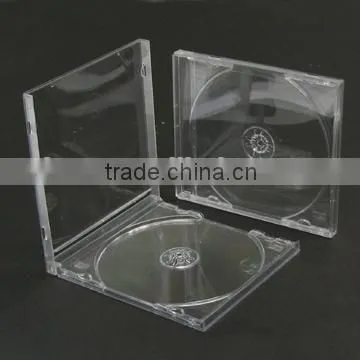 Hight Quality Weight 10.4mm Standard Single Clear PS Jewel CD Case photo-2