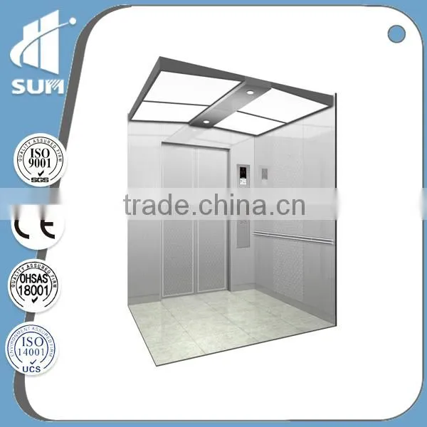 Speed 0.4m/s Hairline Stainless Steel Lift Home photo-5