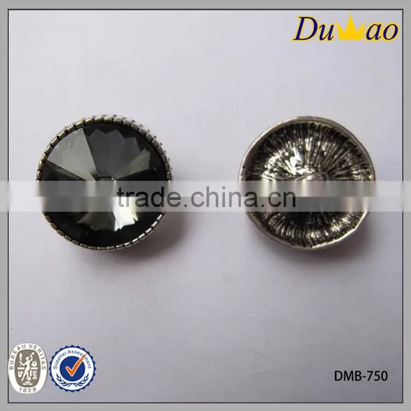 Button for Gentlemen and Ladies Suit Dress Fancy Rhinestone Button photo-3