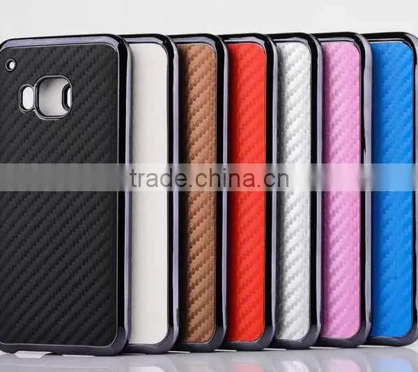 Ultra Thin Hot Sell Matte Back Cover Electroplate Mobile Phone Case for HTC One M9