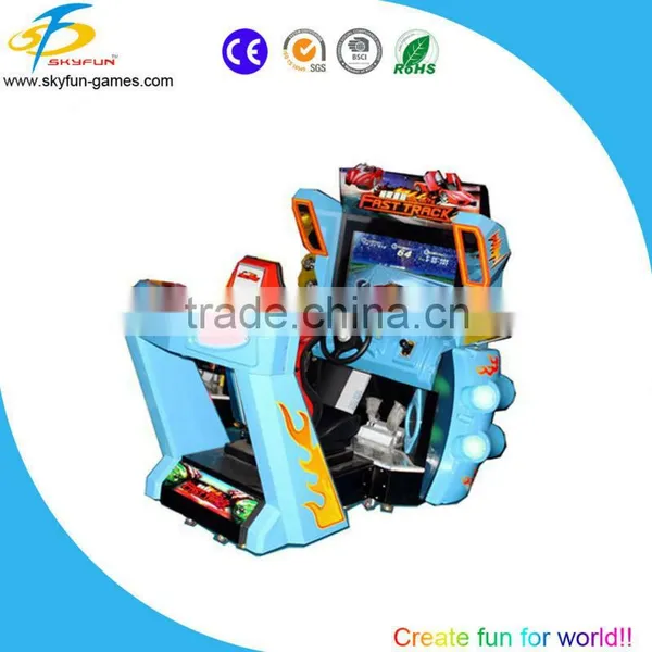 SKYFUN Amusement Supplier Coin Acceptor Arcade Game Machine,adult Racing Games,park Raing Cars photo-4