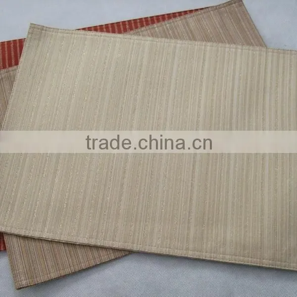Jacquard Table Mat Christmas Green Placemat 100% Polyester Mat Line photo-4