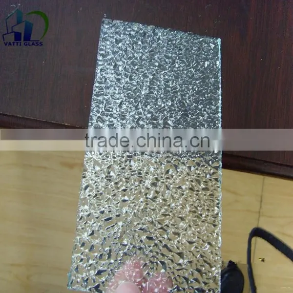 Supply Fabric 3-6 Mm, Fragrant Pear, Diamond Embossed Glass/high Quality Pattern Glass photo-2