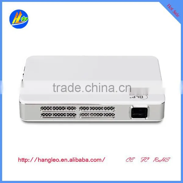 1080P Led Projector DLP Mini Projector 3D, Lumens for Business Presentation Anywhere
