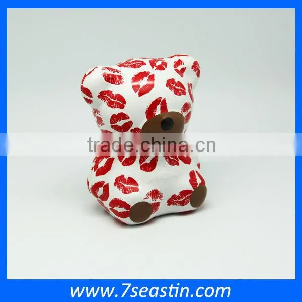 Christmas Gift Packaging Tin Can Bear Tin Box