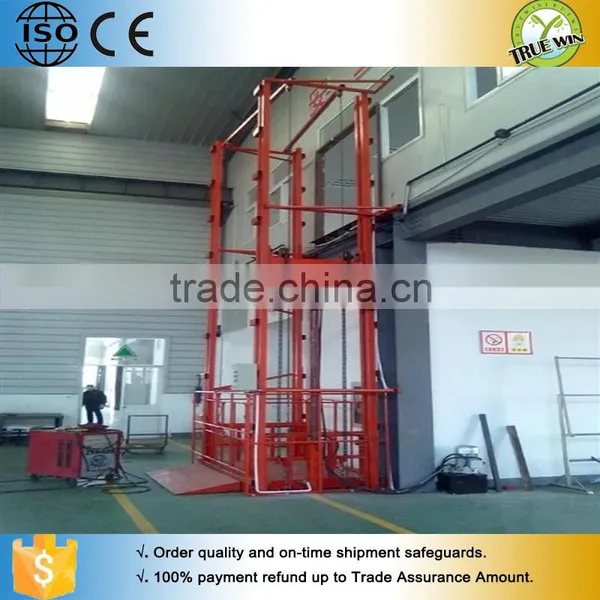 Winter Wholesale Internal / External Use Indoor / Outdoor Use Cargo Hydraulic Freight Elevator photo-3