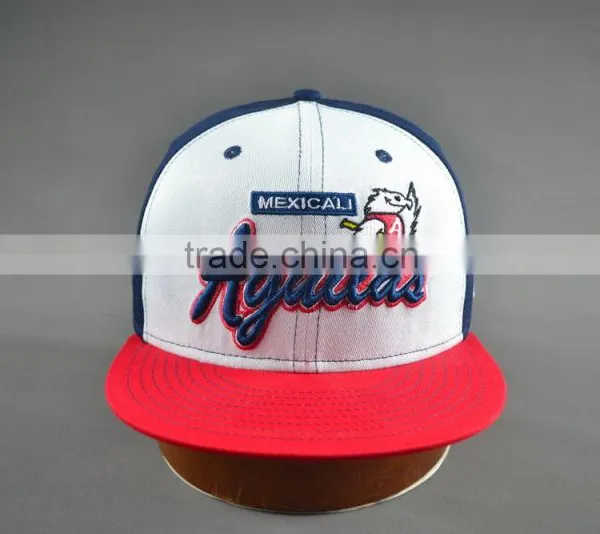 China Factory Custom 6-panel Snapback Caps With Embroidery Logo photo-2