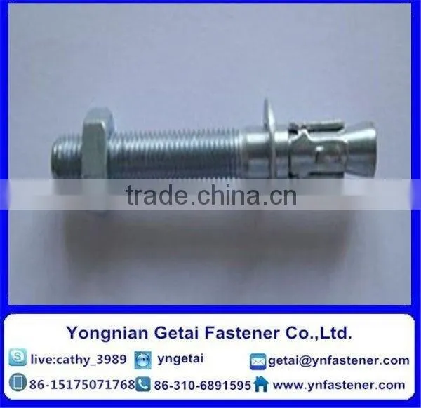 M8*60 Wedge Anchor Zinc-plated Carbon Steel With Nut and Washer photo-6