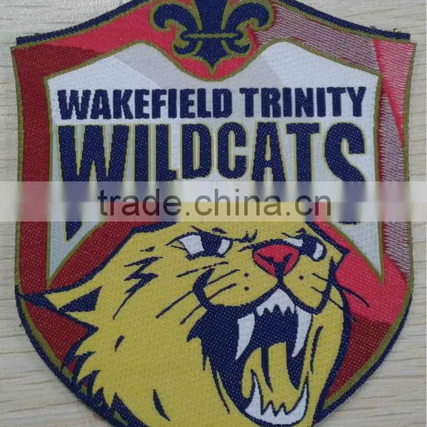 Custom Iron on Woven Tiger Patch