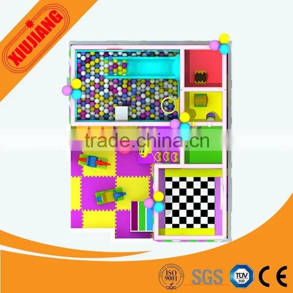 Top Quality Plastic Commercial Indoor Playground Product For Toddler. photo-4