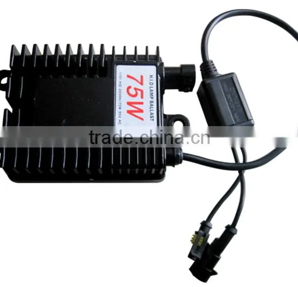 Factory Supply Xenon Ignition Units HID Ballast 75W for Auto Headlight and Driving Light Work Light photo-3