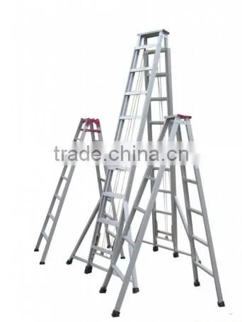 China High Quality Low Price Aluminum Alloy Ladder Profiles photo-4
