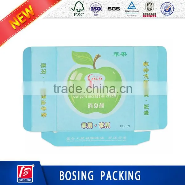 Custom Aromaic Cream Box Paper Box Packaging Box for Home and Car photo-4