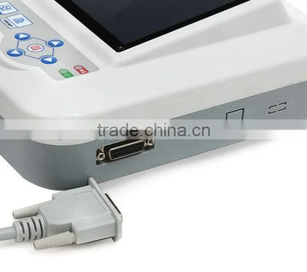 Portable Digital 6-channel Software Electrocardiograph Color Touch Screen ECG Machine EKG Machine EKG-923-Shelly photo-4