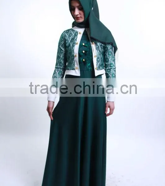 Wholesale New Design Modest Muslim Clothing Islamic Clothing Modest Dresses Abaya Islamic Wear photo-4