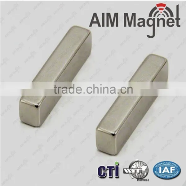 N42 1/2 " x 1/8 " x 1/2 " Neodymium Magnet photo-3
