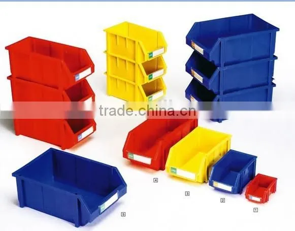 High Quality Plastic Storage Box Spare Parts Bin With Many Color photo-5