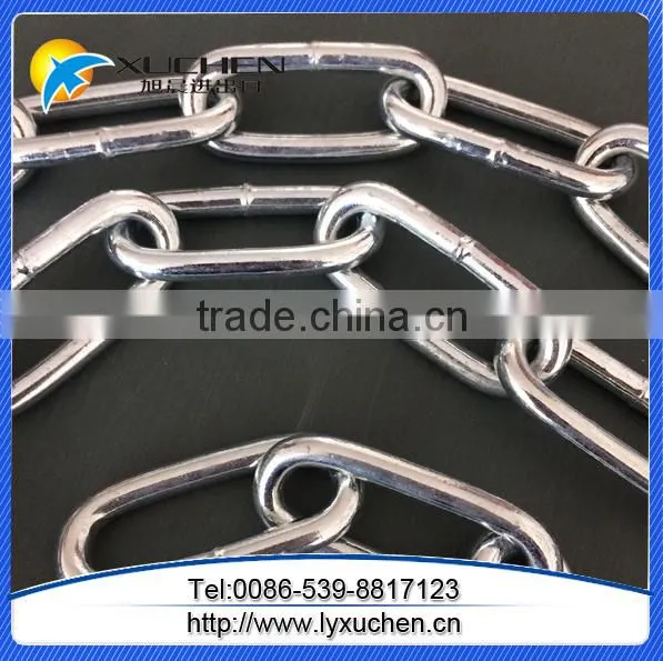 Good Galvanized Mild Steel Link Chain Welded Link Chain Linyi Factory photo-3