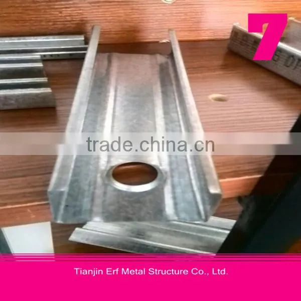 Galvanized c Section Steel Construction photo-2